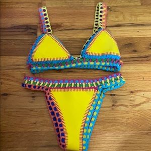 Crochet bikini set